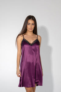 Bordo spalvos premium audinio miego naktiniai